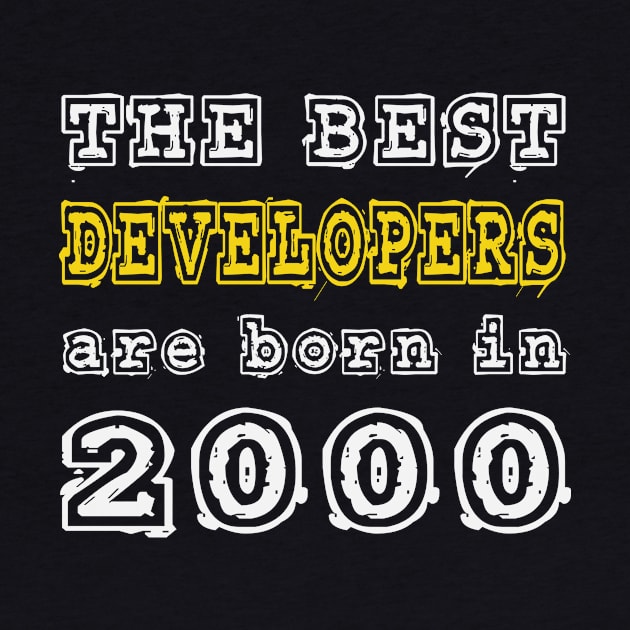 The Best Developers Are Born In 2000 by cualumpane